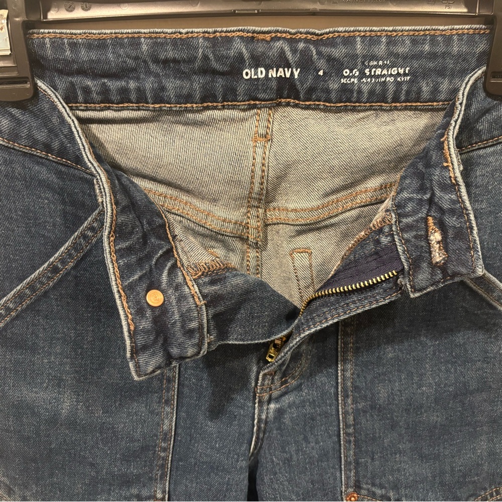 Old Navy Dark Blue Denim Jeans - Picture 3 of 6